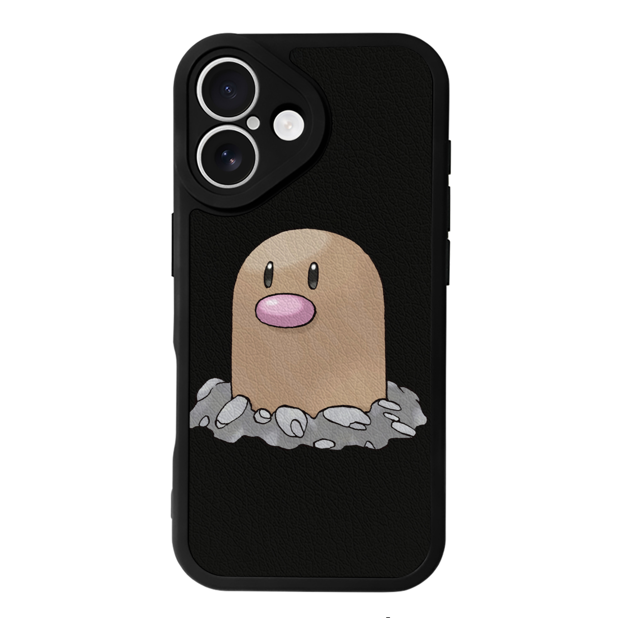 （画像用） ポケットモンスター Pokémon 【iPhone 16シリーズ対応】シリコンスマホケース（レザー調） 材質：シリコン